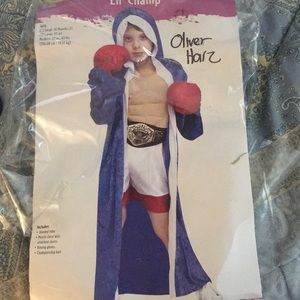 Toddler Lil Champ Halloween costume
